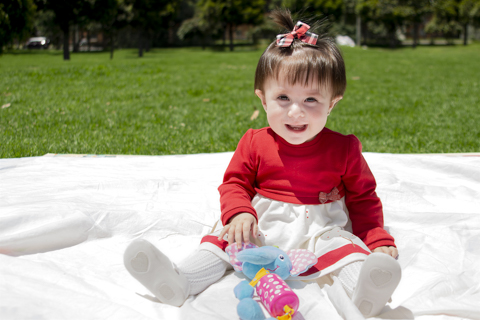 Sesión familia exterior luz natural 14