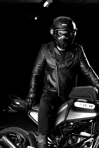 fotografía de retrato motociclista 3