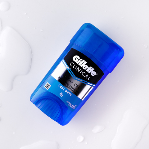 FOTOGRAFÍA DE PRODUCTO GILLET CLINICAL COOL WAVE