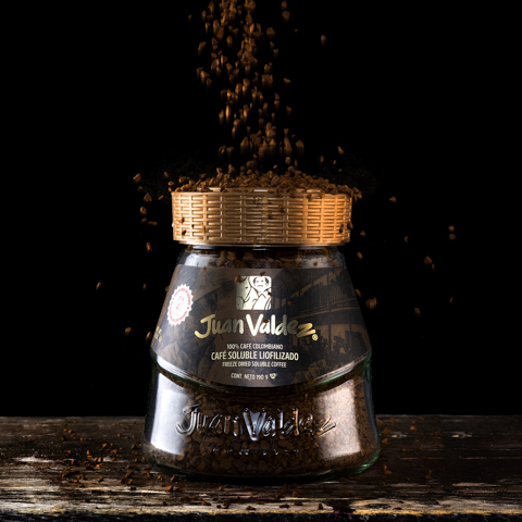 FOTOGRAFÍA DE PRODUCTO JUAN VALDEZ CAFE