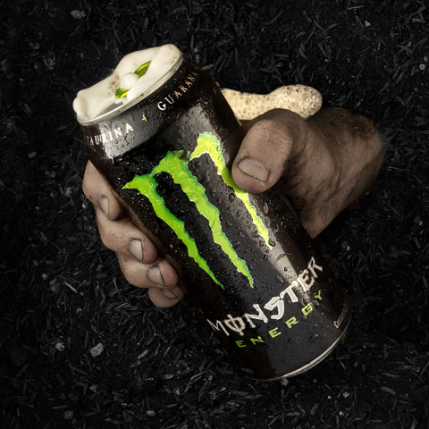 MONSTER ENERGY DRINK FOTOGRAFÍA DE PRODUCTO