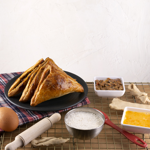 Pastel de carne hojaldre fotografía de alimentos 3 Pastel de carne hojaldre fotografía de alimentos