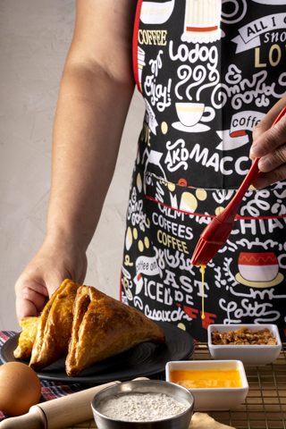 Pastel de carne hojaldre fotografía de alimentos 5 Pastel de carne hojaldre fotografía de alimentos