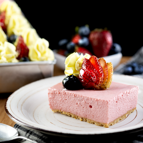 Mousse de fresa Mousse de fresa