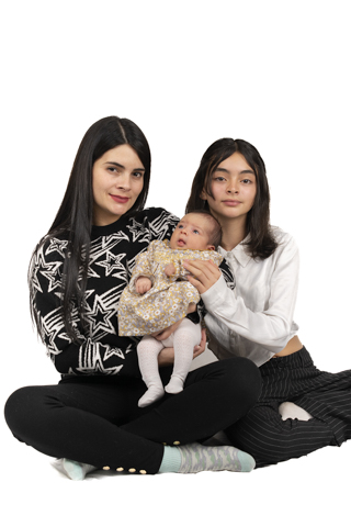 Sesión Familia Fondo blanco 7