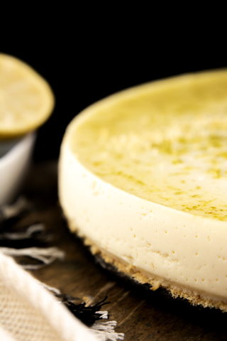 Mousse de limón redondo Mousse de limón redondo