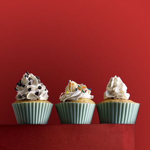 cupcakes fondo rojo cupcakes fondo rojo